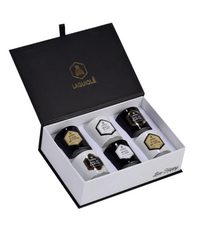 Laguiole Coffret de 6 bougies parfumées assorties